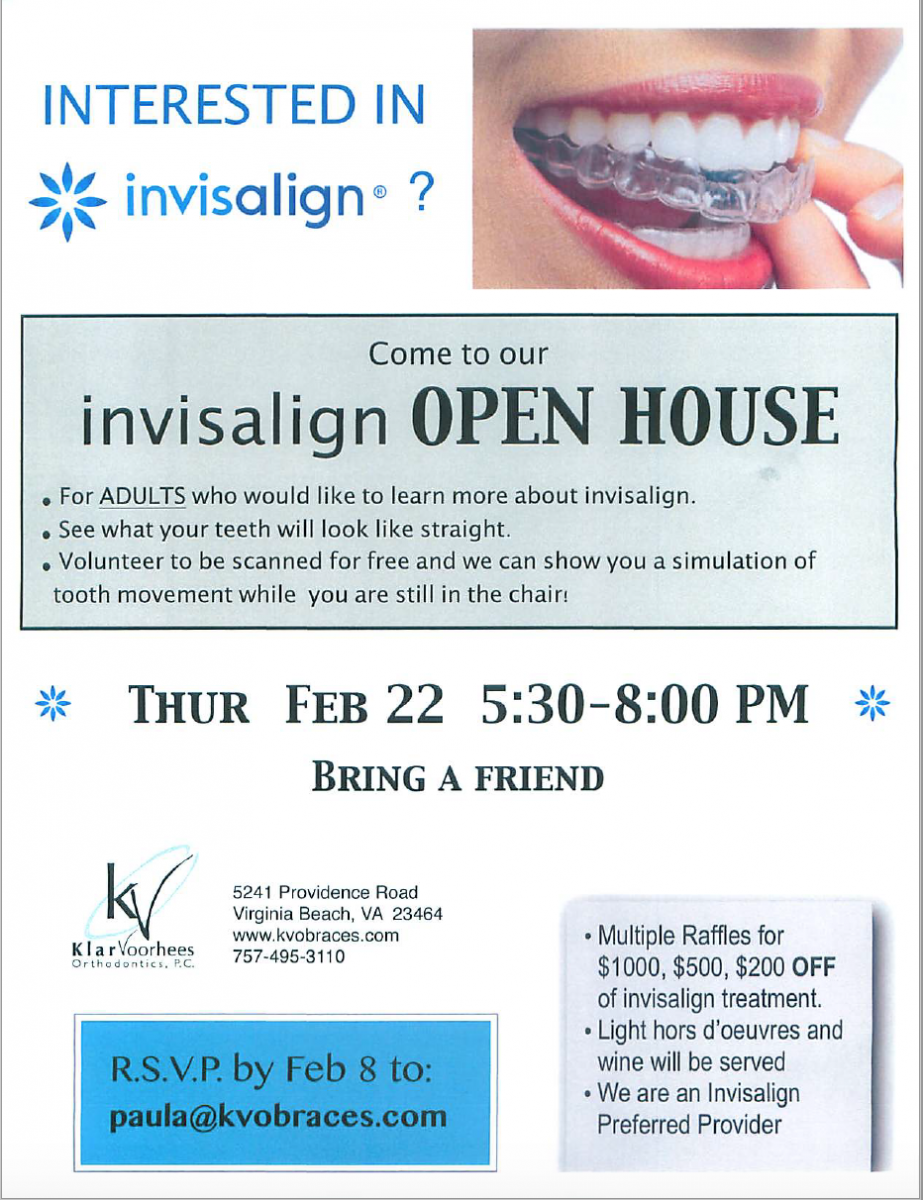 Invisalign® Clear Braces in Virginia Klar Voorhees Orthodontics